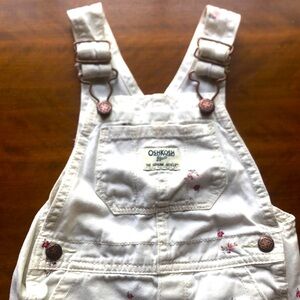 Oshkosh floral print overalls